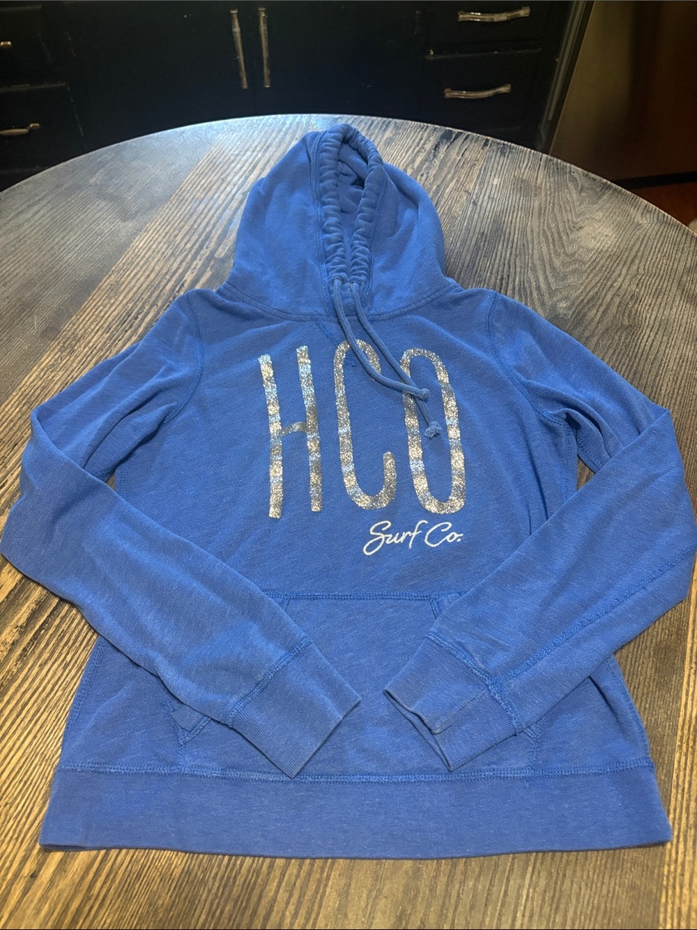 Blue Women's Hoodie Sweater